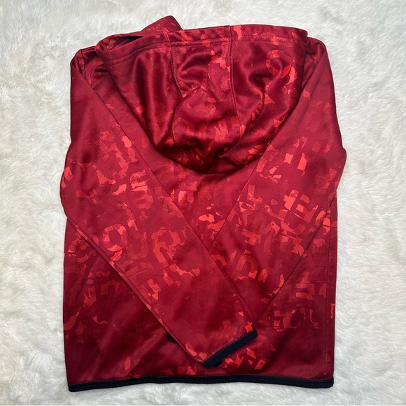 Under Armour Hoodie Pullover Red Size Small - Picture 13 of 16